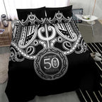 Kia Kaha Te Reo Maori New Zealand Bedding Set 50th Anniversary Ake Ake Ake - Aussie Hoodie