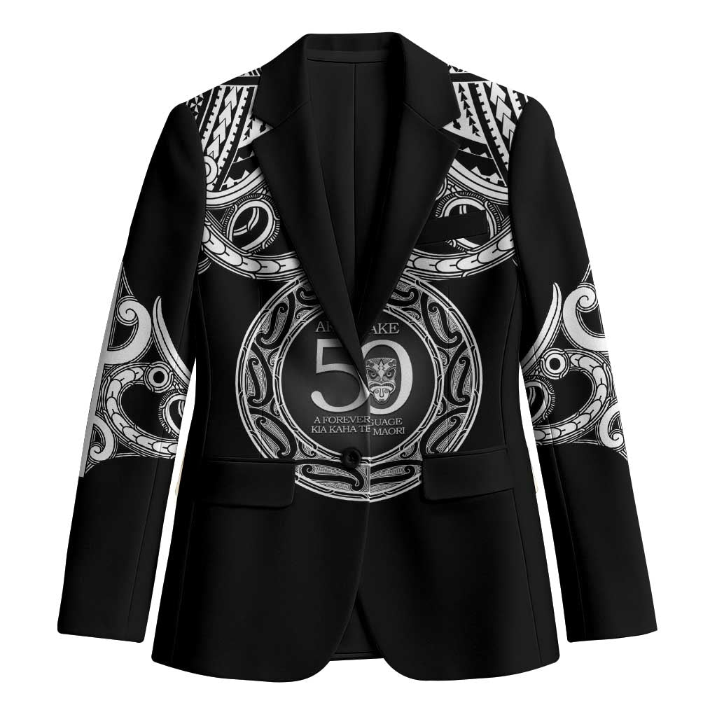 Kia Kaha Te Reo Maori New Zealand Blazer 50th Anniversary Ake Ake Ake - Aussie Hoodie