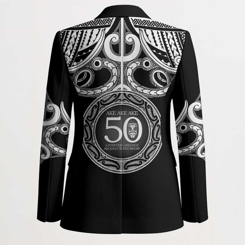 Kia Kaha Te Reo Maori New Zealand Blazer 50th Anniversary Ake Ake Ake - Aussie Hoodie