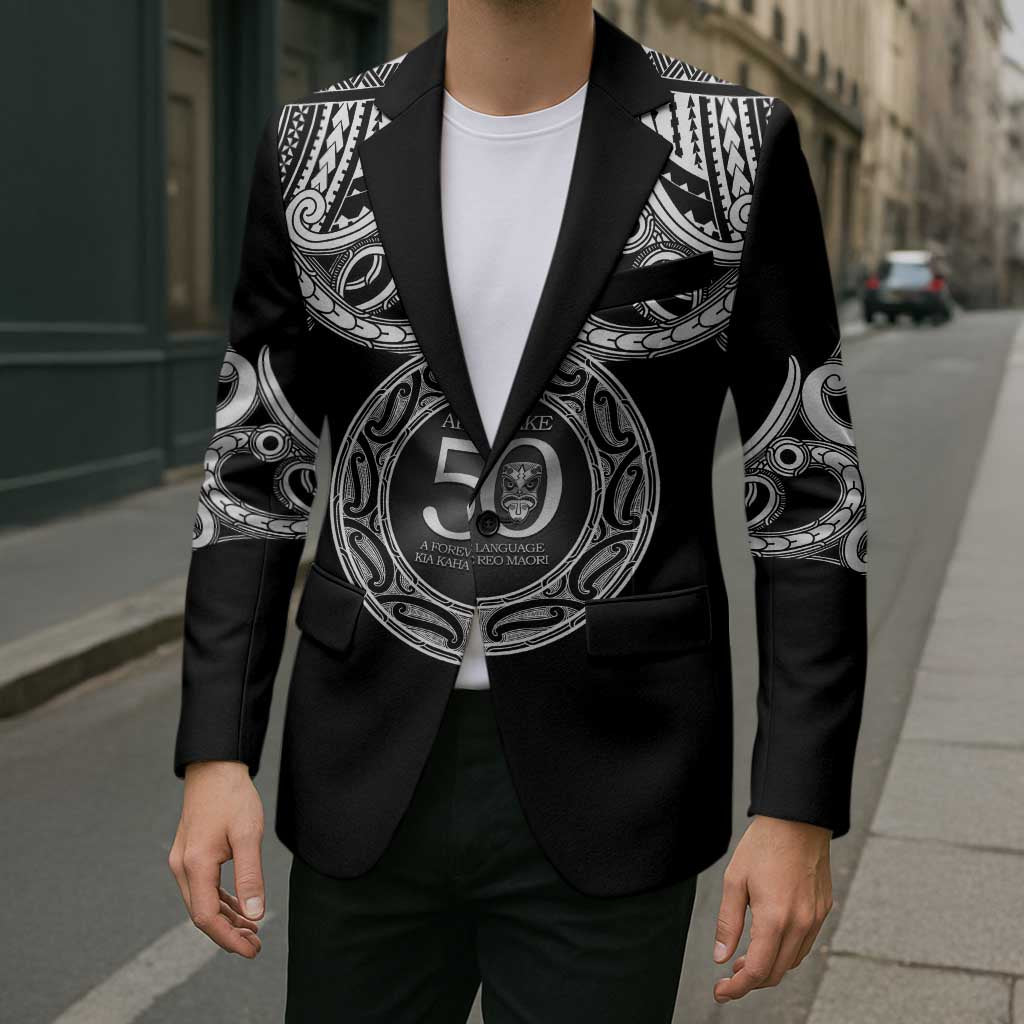 Kia Kaha Te Reo Maori New Zealand Blazer 50th Anniversary Ake Ake Ake - Aussie Hoodie