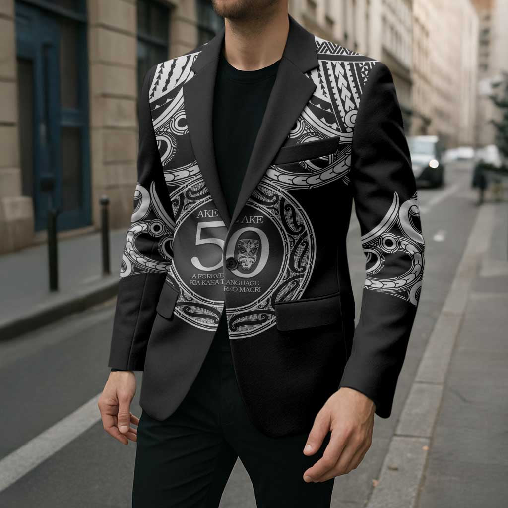 Kia Kaha Te Reo Maori New Zealand Blazer 50th Anniversary Ake Ake Ake - Aussie Hoodie