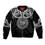 Kia Kaha Te Reo Maori New Zealand Bomber Jacket 50th Anniversary Ake Ake Ake - Aussie Hoodie