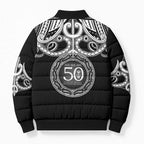 Kia Kaha Te Reo Maori New Zealand Bomber Puffer Jacket 50th Anniversary Ake Ake Ake - Aussie Hoodie