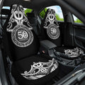 Kia Kaha Te Reo Maori New Zealand Car Seat Cover 50th Anniversary Ake Ake Ake - Aussie Hoodie