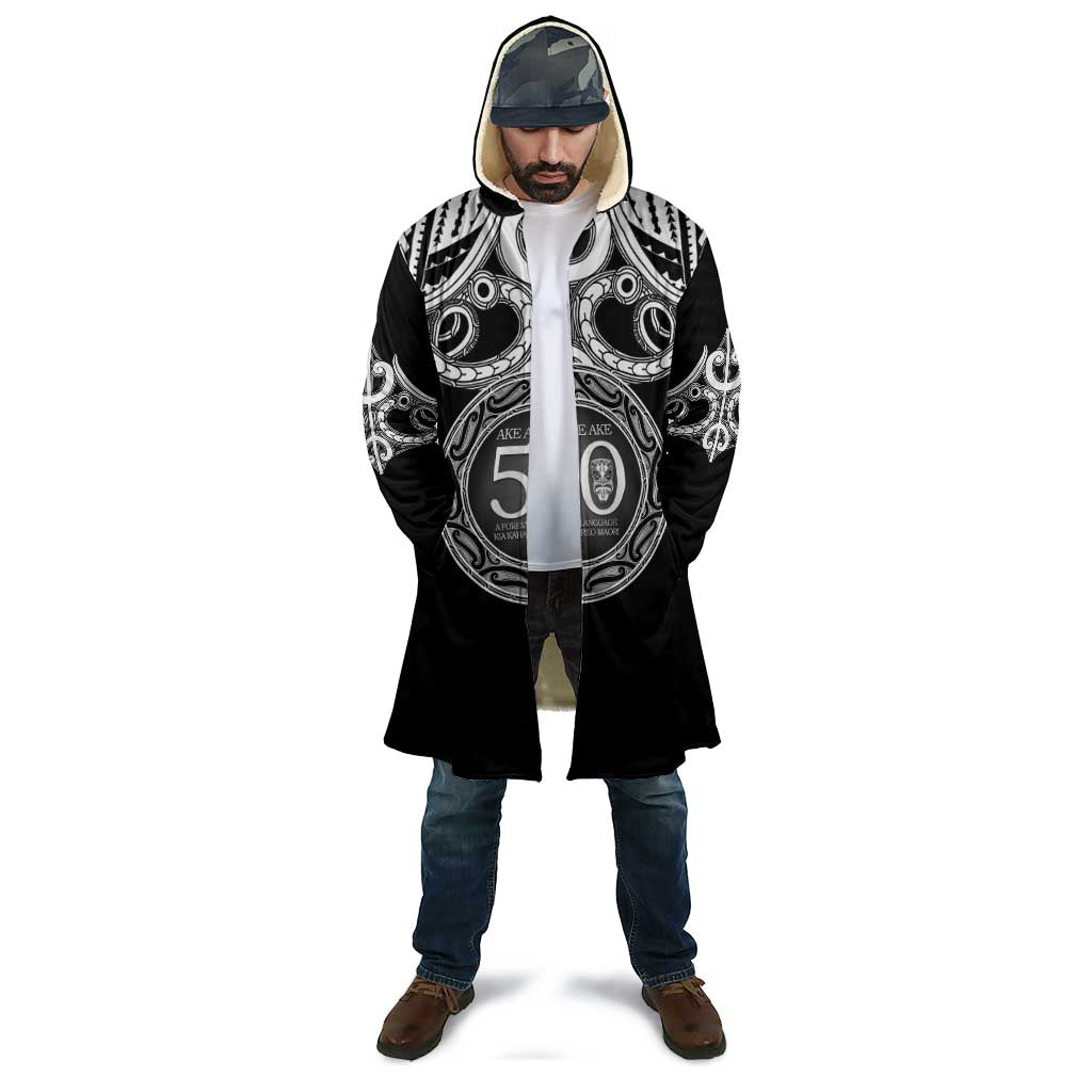 Kia Kaha Te Reo Maori New Zealand Cloak 50th Anniversary Ake Ake Ake - Aussie Hoodie