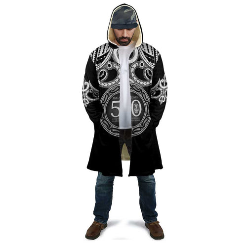 Kia Kaha Te Reo Maori New Zealand Cloak 50th Anniversary Ake Ake Ake - Aussie Hoodie