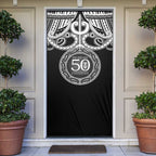 Kia Kaha Te Reo Maori New Zealand Door Cover 50th Anniversary Ake Ake Ake - Aussie Hoodie