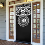 Kia Kaha Te Reo Maori New Zealand Door Cover 50th Anniversary Ake Ake Ake - Aussie Hoodie