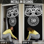Kia Kaha Te Reo Maori New Zealand Door Cover 50th Anniversary Ake Ake Ake - Aussie Hoodie