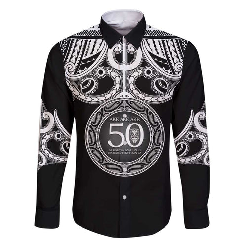 Kia Kaha Te Reo Maori New Zealand Family Matching Short Sleeve Bodycon Dress and Hawaiian Shirt 50th Anniversary Ake Ake Ake - Aussie Hoodie