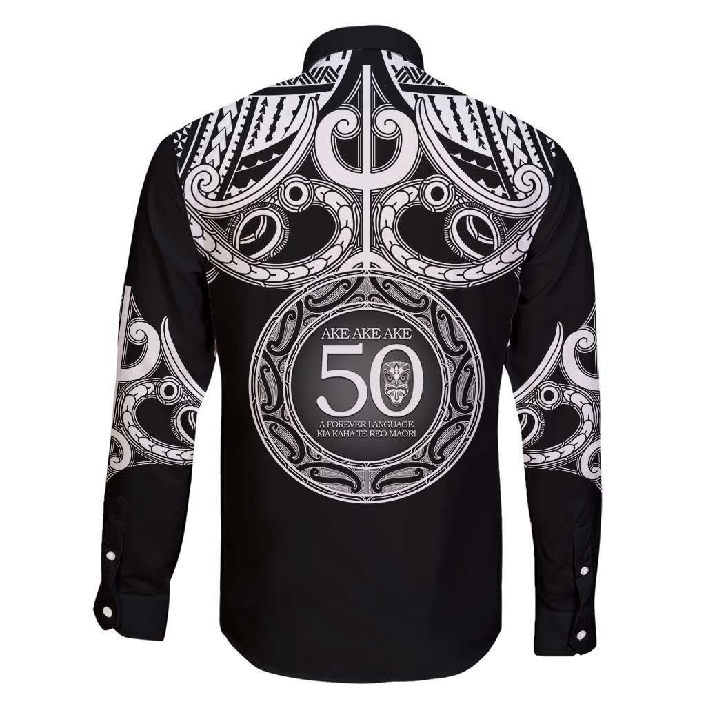 Kia Kaha Te Reo Maori New Zealand Family Matching Short Sleeve Bodycon Dress and Hawaiian Shirt 50th Anniversary Ake Ake Ake - Aussie Hoodie