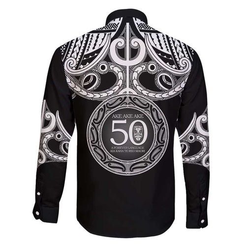 Kia Kaha Te Reo Maori New Zealand Family Matching Short Sleeve Bodycon Dress and Hawaiian Shirt 50th Anniversary Ake Ake Ake - Aussie Hoodie