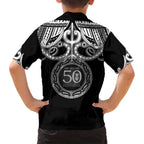 Kia Kaha Te Reo Maori New Zealand Family Matching Summer Maxi Dress and Hawaiian Shirt 50th Anniversary Ake Ake Ake - Aussie Hoodie