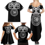 Kia Kaha Te Reo Maori New Zealand Family Matching Summer Maxi Dress and Hawaiian Shirt 50th Anniversary Ake Ake Ake - Aussie Hoodie