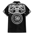 Kia Kaha Te Reo Maori New Zealand Family Matching Summer Maxi Dress and Hawaiian Shirt 50th Anniversary Ake Ake Ake - Aussie Hoodie