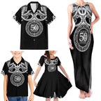 Kia Kaha Te Reo Maori New Zealand Family Matching Tank Maxi Dress and Hawaiian Shirt 50th Anniversary Ake Ake Ake - Aussie Hoodie