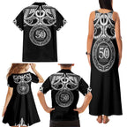 Kia Kaha Te Reo Maori New Zealand Family Matching Tank Maxi Dress and Hawaiian Shirt 50th Anniversary Ake Ake Ake - Aussie Hoodie