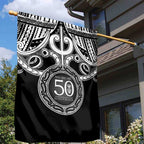 Kia Kaha Te Reo Maori New Zealand Garden Flag 50th Anniversary Ake Ake Ake - Aussie Hoodie
