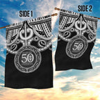 Kia Kaha Te Reo Maori New Zealand Garden Flag 50th Anniversary Ake Ake Ake - Aussie Hoodie