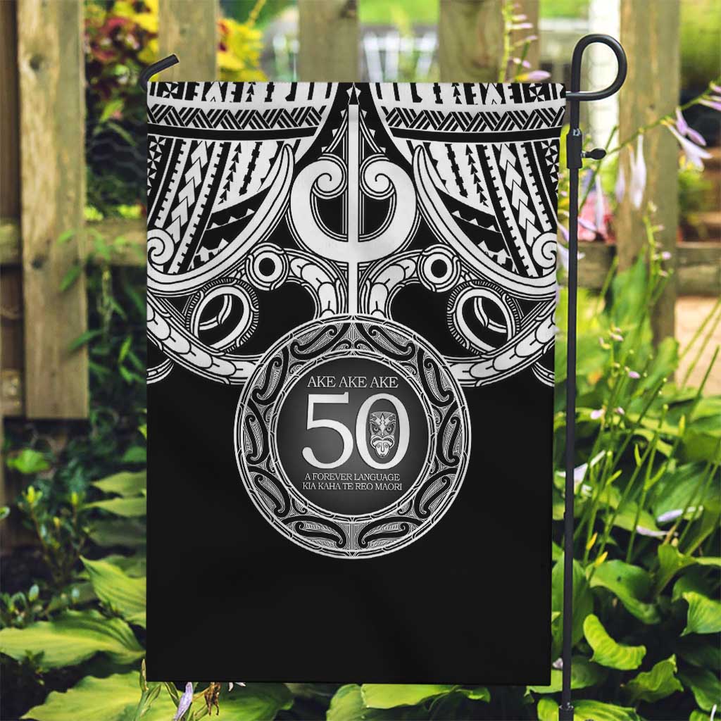 Kia Kaha Te Reo Maori New Zealand Garden Flag 50th Anniversary Ake Ake Ake - Aussie Hoodie