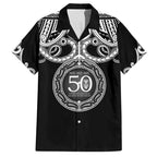 Kia Kaha Te Reo Maori New Zealand Hawaiian Shirt 50th Anniversary Ake Ake Ake - Aussie Hoodie