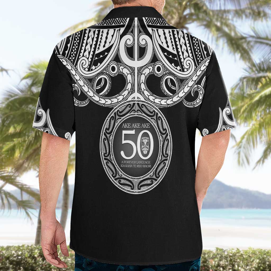 Kia Kaha Te Reo Maori New Zealand Hawaiian Shirt 50th Anniversary Ake Ake Ake - Aussie Hoodie