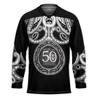 Kia Kaha Te Reo Maori New Zealand Hockey Jersey 50th Anniversary Ake Ake Ake - Aussie Hoodie