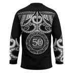 Kia Kaha Te Reo Maori New Zealand Hockey Jersey 50th Anniversary Ake Ake Ake - Aussie Hoodie