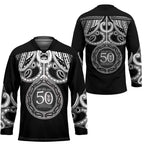 Kia Kaha Te Reo Maori New Zealand Hockey Jersey 50th Anniversary Ake Ake Ake - Aussie Hoodie