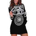 Kia Kaha Te Reo Maori New Zealand Hoodie Dress 50th Anniversary Ake Ake Ake - Aussie Hoodie