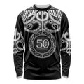 Kia Kaha Te Reo Maori New Zealand Long Sleeve Shirt 50th Anniversary Ake Ake Ake - Aussie Hoodie