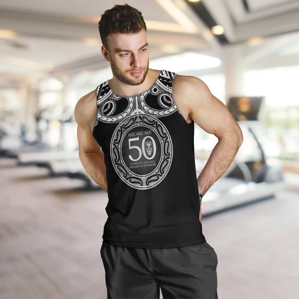 Kia Kaha Te Reo Maori New Zealand Men Tank Top 50th Anniversary Ake Ake Ake - Aussie Hoodie
