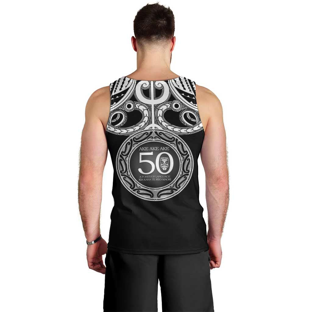 Kia Kaha Te Reo Maori New Zealand Men Tank Top 50th Anniversary Ake Ake Ake - Aussie Hoodie
