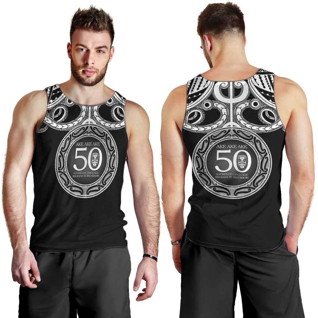 Kia Kaha Te Reo Maori New Zealand Men Tank Top 50th Anniversary Ake Ake Ake - Aussie Hoodie
