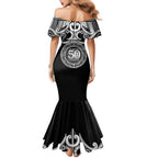 Kia Kaha Te Reo Maori New Zealand Mermaid Dress 50th Anniversary Ake Ake Ake - Aussie Hoodie