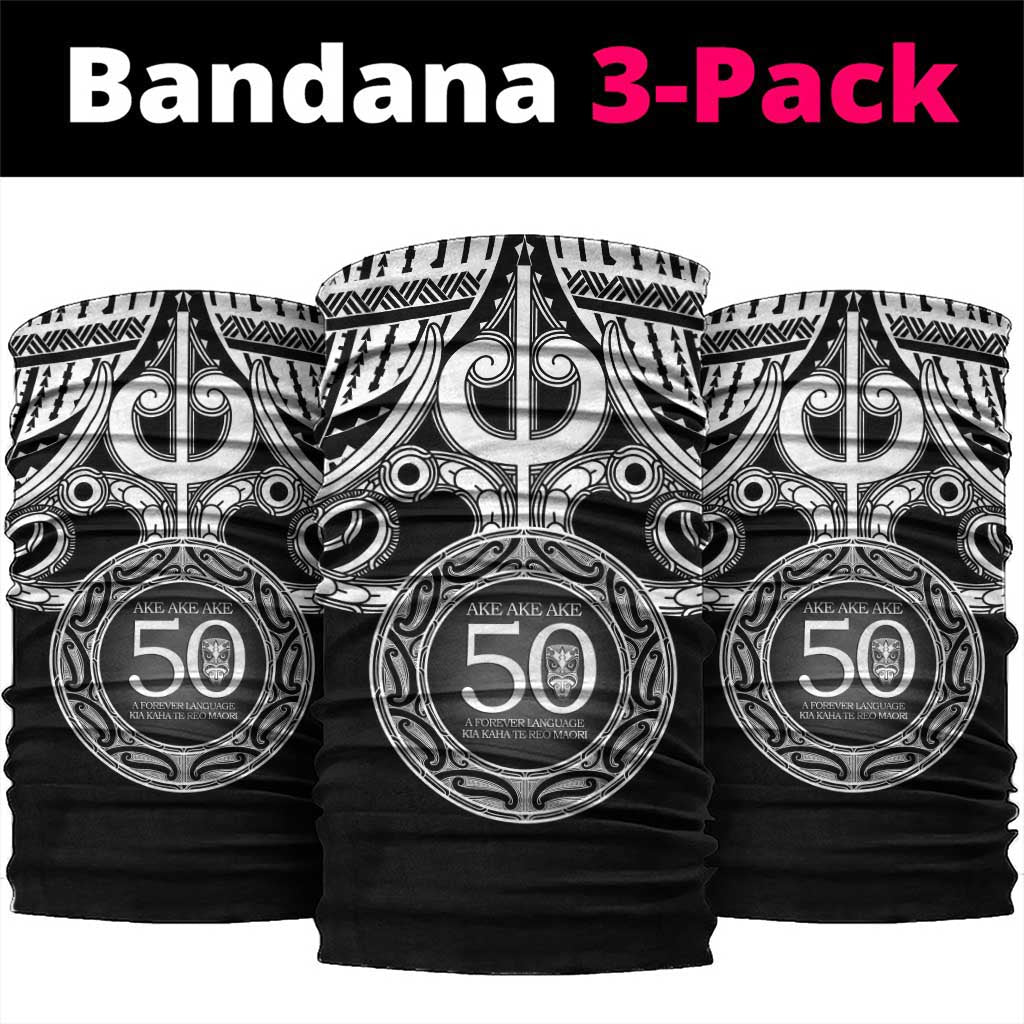Kia Kaha Te Reo Maori New Zealand Neck Gaiter 50th Anniversary Ake Ake Ake - Aussie Hoodie