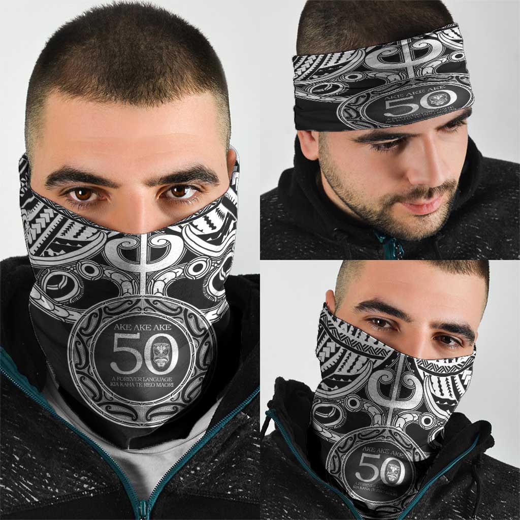 Kia Kaha Te Reo Maori New Zealand Neck Gaiter 50th Anniversary Ake Ake Ake - Aussie Hoodie