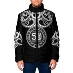 Kia Kaha Te Reo Maori New Zealand Padded Jacket 50th Anniversary Ake Ake Ake - Aussie Hoodie