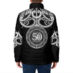 Kia Kaha Te Reo Maori New Zealand Padded Jacket 50th Anniversary Ake Ake Ake - Aussie Hoodie