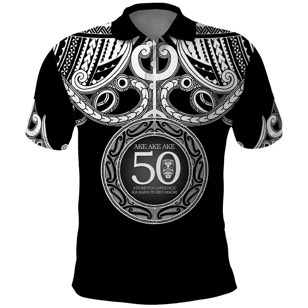 Kia Kaha Te Reo Maori New Zealand Polo Shirt 50th Anniversary Ake Ake Ake - Aussie Hoodie