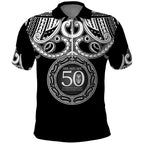 Kia Kaha Te Reo Maori New Zealand Polo Shirt 50th Anniversary Ake Ake Ake - Aussie Hoodie