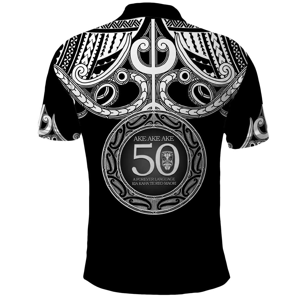 Kia Kaha Te Reo Maori New Zealand Polo Shirt 50th Anniversary Ake Ake Ake - Aussie Hoodie