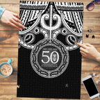 Kia Kaha Te Reo Maori New Zealand Puzzle 50th Anniversary Ake Ake Ake - Aussie Hoodie