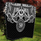 Kia Kaha Te Reo Maori New Zealand Quilt 50th Anniversary Ake Ake Ake - Aussie Hoodie