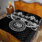 Kia Kaha Te Reo Maori New Zealand Quilt Bed Set 50th Anniversary Ake Ake Ake - Aussie Hoodie