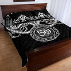 Kia Kaha Te Reo Maori New Zealand Quilt Bed Set 50th Anniversary Ake Ake Ake - Aussie Hoodie