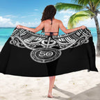 Kia Kaha Te Reo Maori New Zealand Sarong 50th Anniversary Ake Ake Ake - Aussie Hoodie