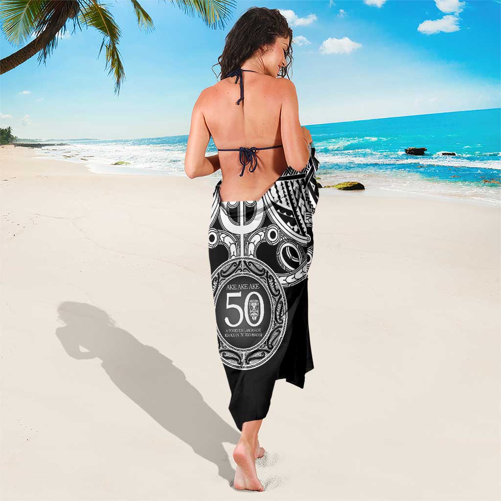 Kia Kaha Te Reo Maori New Zealand Sarong 50th Anniversary Ake Ake Ake - Aussie Hoodie