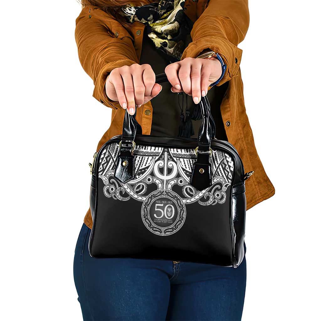 Kia Kaha Te Reo Maori New Zealand Shoulder Handbag 50th Anniversary Ake Ake Ake - Aussie Hoodie