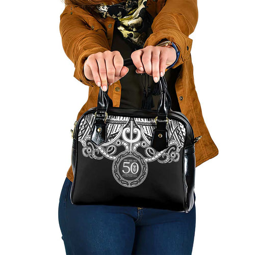 Kia Kaha Te Reo Maori New Zealand Shoulder Handbag 50th Anniversary Ake Ake Ake - Aussie Hoodie